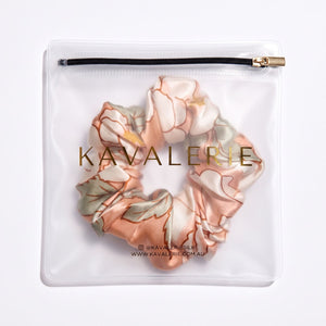Large Silk Scrunchie Single — Bloom Oriental
