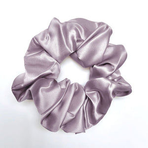 100% Silk Large Scrunchie - Rose Taupe - Kavalerie - SCRUNCHIE -