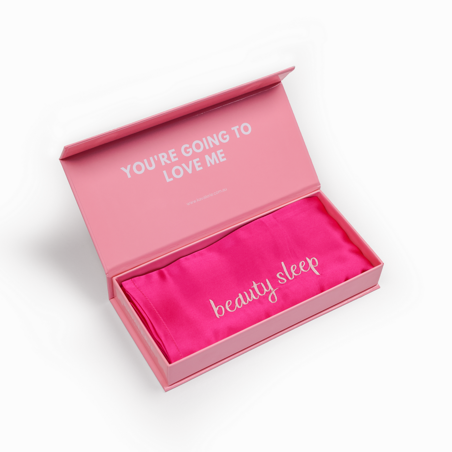 Hot Pink Silk Pillowcase - Queen - Kavalerie - PILLOWCASES -