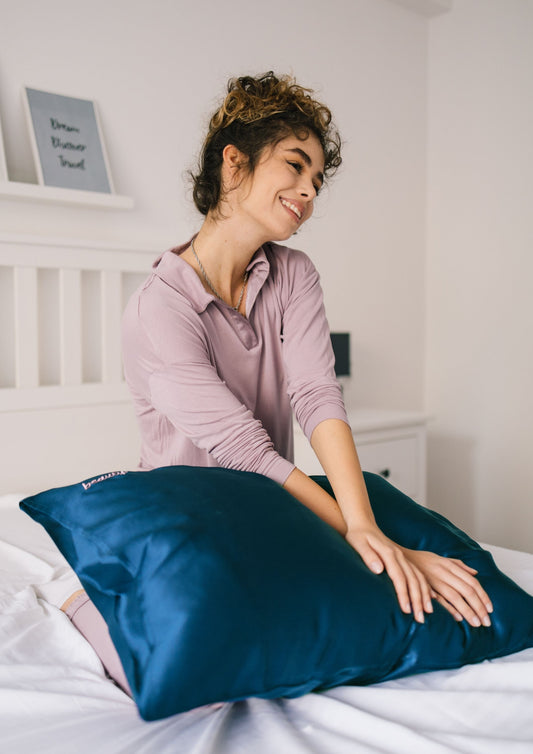 Aegean Silk Pillowcase - Queen - Kavalerie - PILLOWCASES -