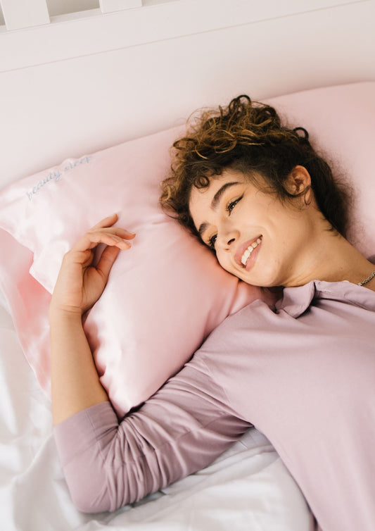 Blush Silk Pillowcase - Queen - Kavalerie - PILLOWCASES -