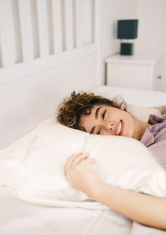 White Silk Pillowcase - Queen - Kavalerie - PILLOWCASES -